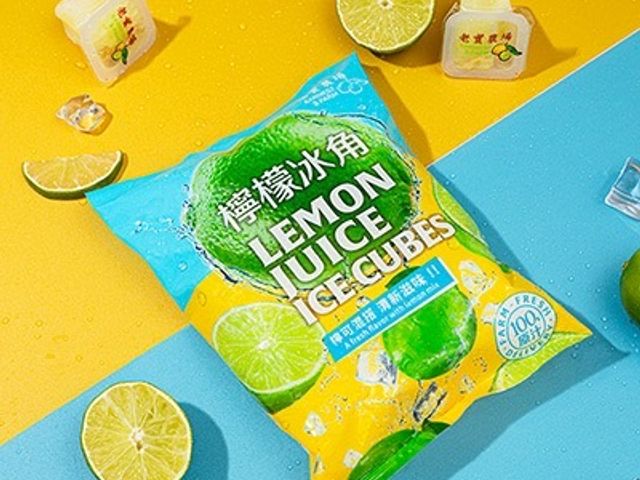 【純天然檸檬冰角 6袋裝】新鮮檸檬不必親榨 沁涼在地檸檬磚