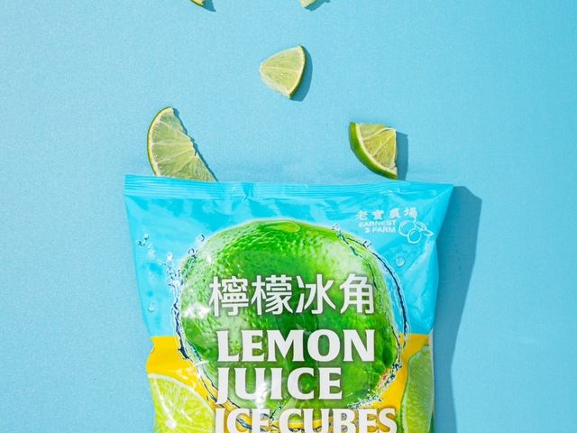 【純天然檸檬冰角 20袋裝】新鮮檸檬不必親榨 沁涼在地檸檬磚