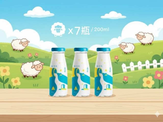 【200ml 嘉沛鮮鮮羊乳 7瓶裝】新鮮健康便利 宅配到家