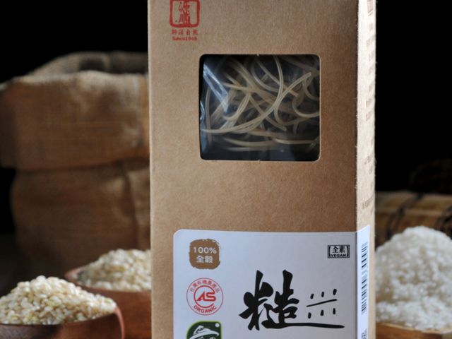【源順 有機糙米糆條(無麩質)】100% 全穀物零添加 糙米麵含膳食纖維自然Q彈！