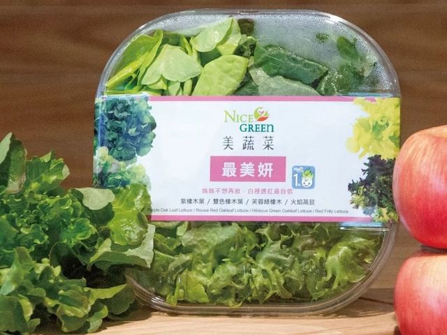【NICE GREEN 最美妍美蔬菜盒(附醬料)】給你好氣色 化妝品Bye~