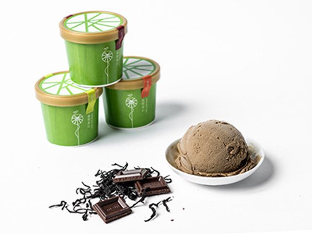 【炭焙烏龍冰淇淋 100g 8入組】來自花蓮舞鶴台地的好茶冰淇淋