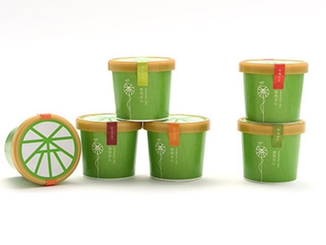 【茉莉綠茶冰淇淋 100g 8入組】來自花蓮舞鶴台地的好茶冰淇淋