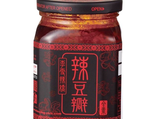 【辣豆瓣醬家庭號(全素)390g/瓶】不折磨人的香辣滋味