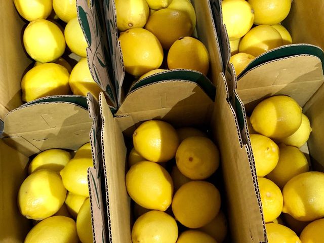 【成熟才採收 來自美國加州的黃檸檬3斤×2盒】果香濃郁 香甜多汁