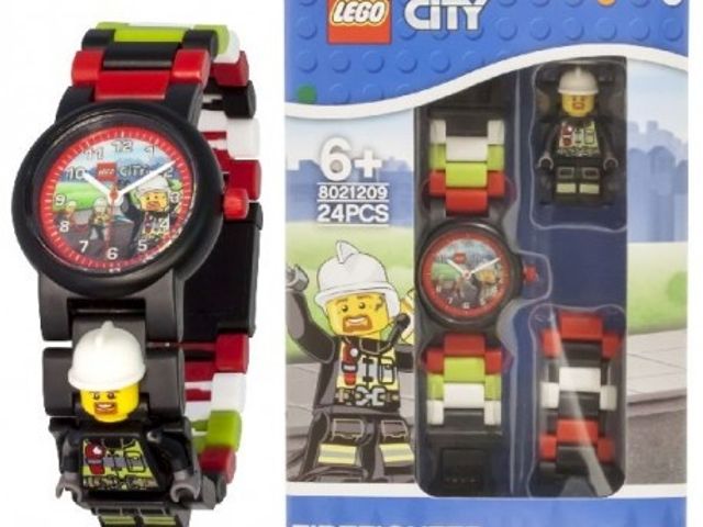 《樂高積木 LEGO 》樂高手錶 - 人偶系列-城市消防員