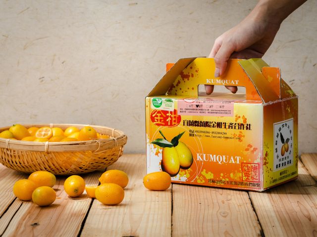 【出貨中！有機長實金柑2斤禮盒組】酸中帶甜的有機金棗！