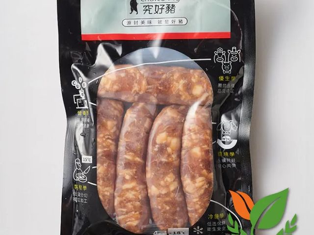 【究好豬 高粱酒肉丁香腸 300g】腿肉丁製作 不添加亞硝酸鹽