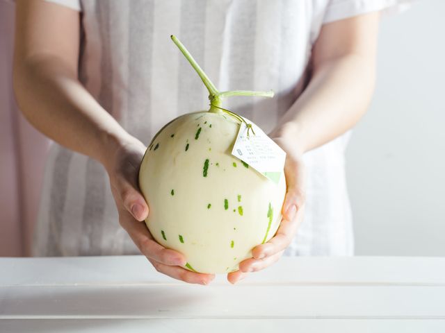 【斑比洋香瓜雙入禮盒(1.5~1.8kg)】日本頂級月露瓜 產量極少甜度破表