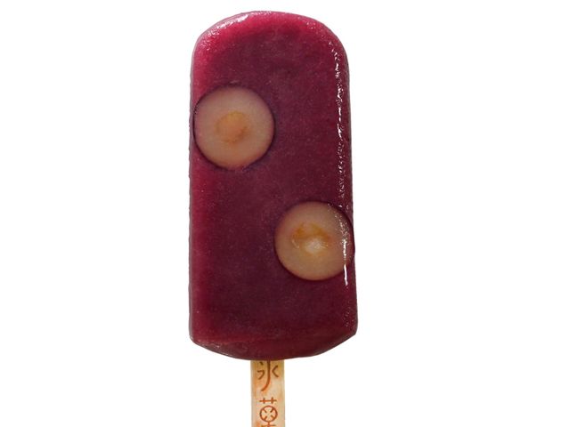 【冰菓 老婆餵我 葡萄口味冰棒x1】冰封的果味 吃的到葡萄果粒的冰棒