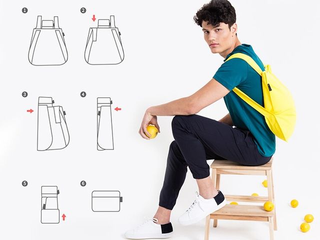 【德國Notabag】 諾特包-抹茶氣泡 手提包 後背包 提袋