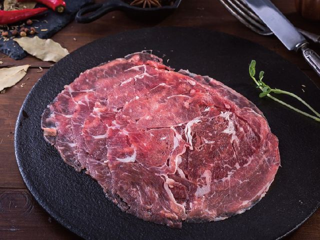 【台灣純血黃牛-頸花肉薄片】台灣黃牛 最純淨美味的牛肉