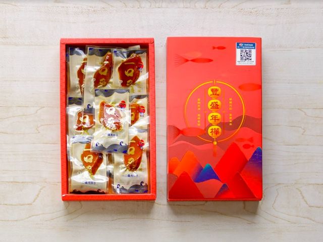 【豐盛年樺 - 一口吃烏魚子150g裝(禮盒裝)】一甲子的傳統好味道 獨立包裝一口吃烏魚子