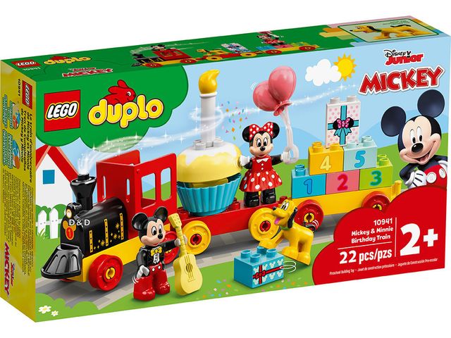 樂高積木 LEGO《 LT 10941 》Duplo 得寶系列 - Mickey & Minnie Birthday Train