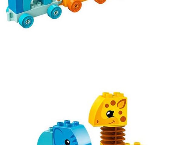 樂高積木 LEGO《 LT 10955 》Duplo 得寶系列 - 動物火車