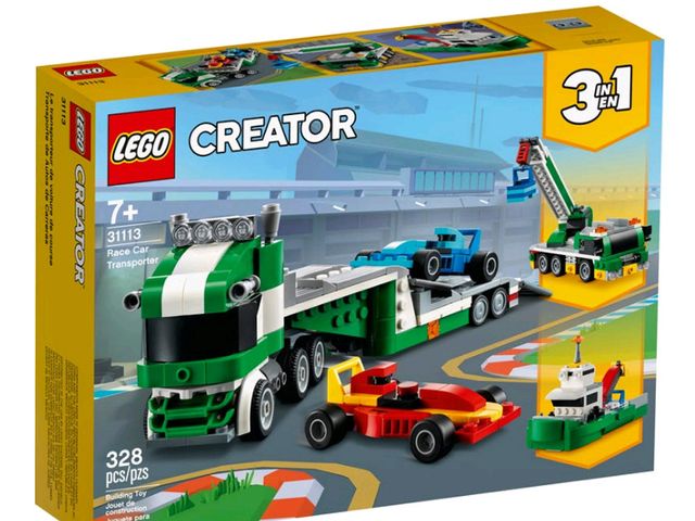 樂高積木 LEGO《 LT 31113 》創意大師 Creator 系列 - 賽車運輸車