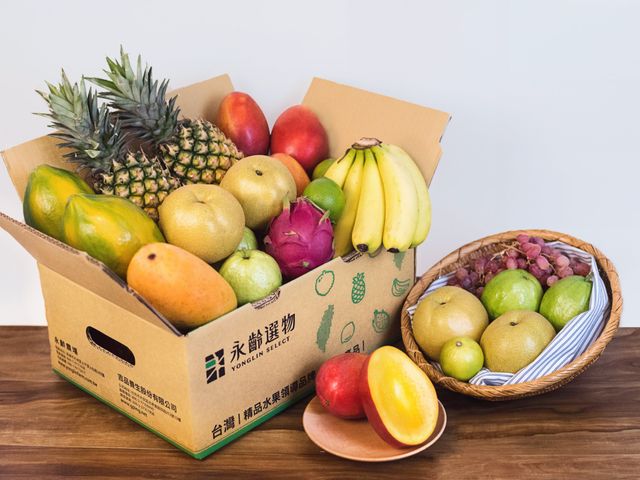 【永齡選物 時令綜合水果箱(小)】精選當季鮮採水果 各種營養幫您傳好好