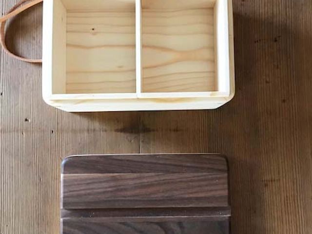 烏魚子杉木食盒-雙層(雲杉)