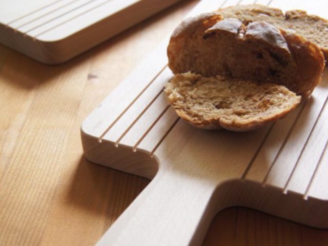 手作木餐板的早餐時光-山毛櫸(淺色)