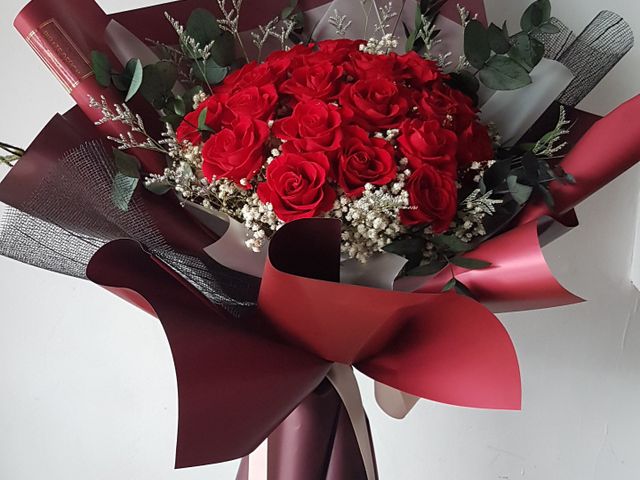 【典藏永生紅玫瑰花束】母親節永生花束 獨一無二的禮物
