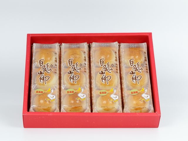 【吳師傅熱銷點心 - 蛋黃酥一盒(12入)】36層以上經典酥脆小月餅｜普一吳師傅手工現作