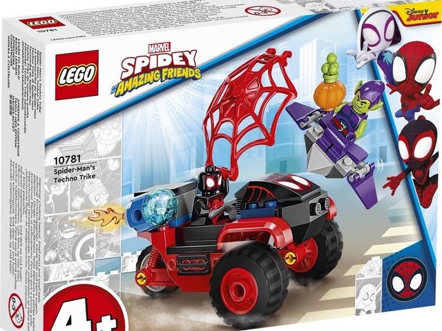 【樂高 LEGO 10781 Marvel系列-蜘蛛人的科技三輪車】