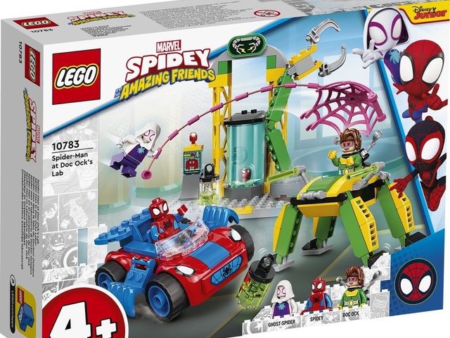 【樂高 LEGO 10783 Marvel系列-蜘蛛人在章魚博士的實驗室裡】