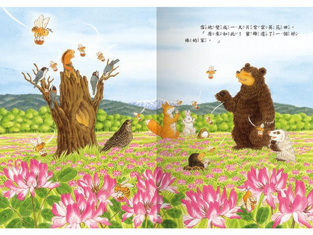 【球球館 - 溫馨繪本 大熊與小睡鼠(4冊合售)】教孩子學會情緒分享的故事