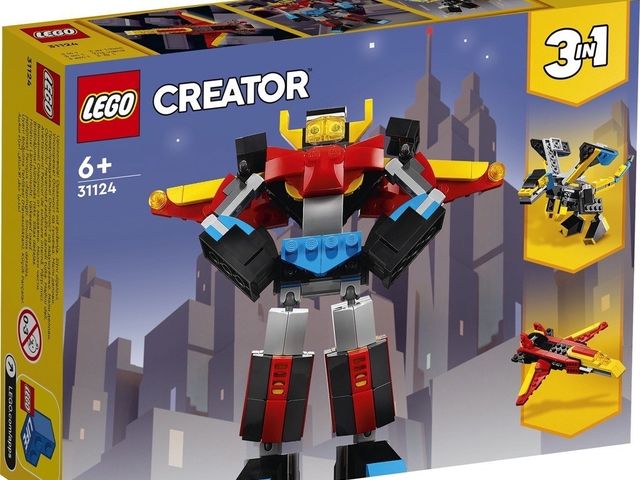 【樂高 LEGO 31124 Creator-超級機器人】
