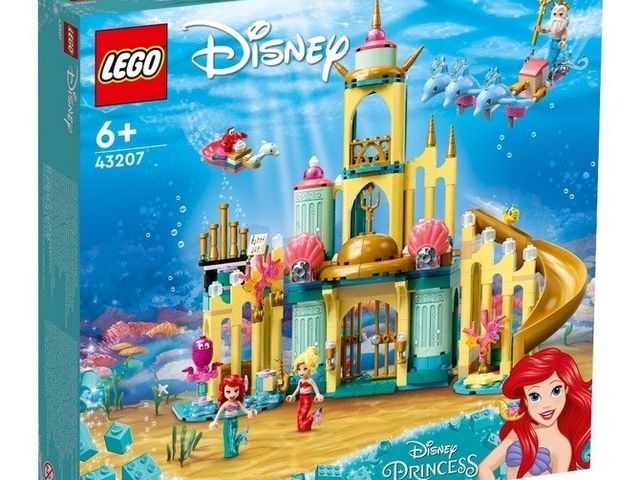 【樂高 LEGO 43207 DISNEY-小美人魚的海底宮殿】