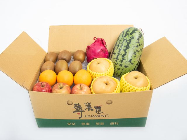 【農產百寶箱 甜美果物號】綜合水果箱 7種當季水果新鮮直送