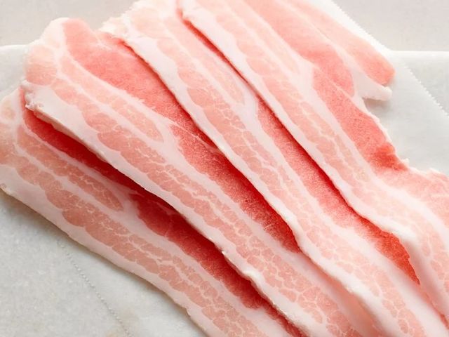 【究好豬 五花薄切肉片 200g】俗稱的三層肉 瘦肉與油花的完美交疊