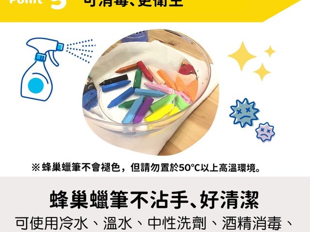 【蜂巢蠟筆_12色 木盒款 無刻字版(日本製)】日本多間幼兒園指定使用的兒童無毒蠟筆
