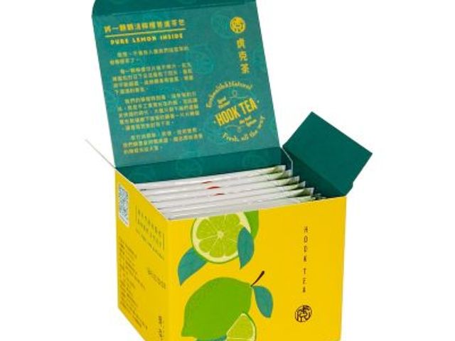 【虎克茶-暖心檸檬薑茶一盒(10包入)】老薑與檸檬紅茶 溫暖您的心