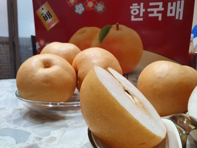 【8折～甜而不膩！韓國空運新高梨6入禮盒(3-3.5kg)】碩大香甜，皮薄肉厚！