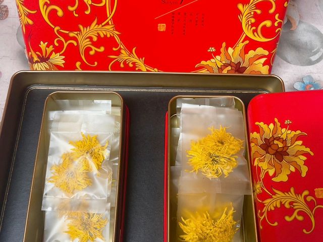 【東勢 有機金絲皇菊雙入禮盒(雙盒裝)】與您沉浸在菊花茶的芬芳裡