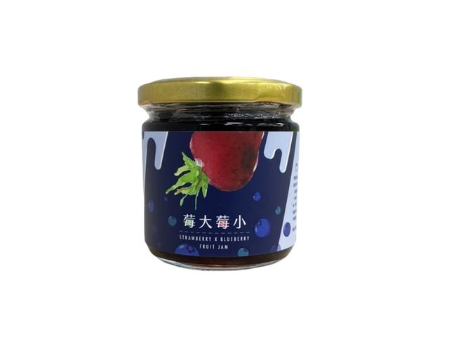 【莓大莓小 無農藥草莓藍莓雙果醬】品嘗真材實料的天然滋味