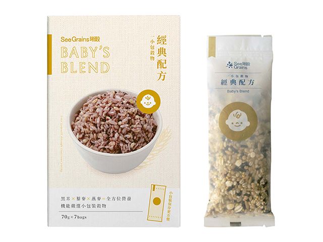 【一小包穀物 經典配方盒裝(70克x7包入)】輕全穀飲食運動 照顧好您的家人