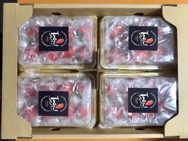 【空運！日本德島草莓原裝箱(180gx4盒)】溫室栽種 一入口紮實又滿足