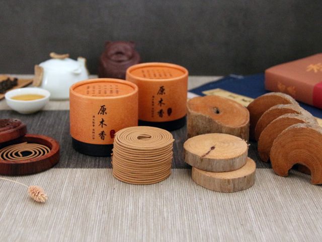 【台灣檜木 4H小盤香】台灣製造 天然無毒健康香品