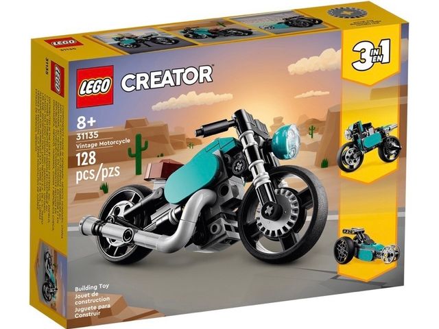 【樂高 LEGO 31135 創意百變系列3合1-復古摩托車】
