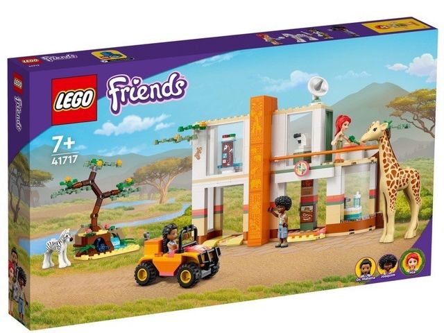 【樂高 LEGO 41717 Friends-米雅的野生對物救援行動】