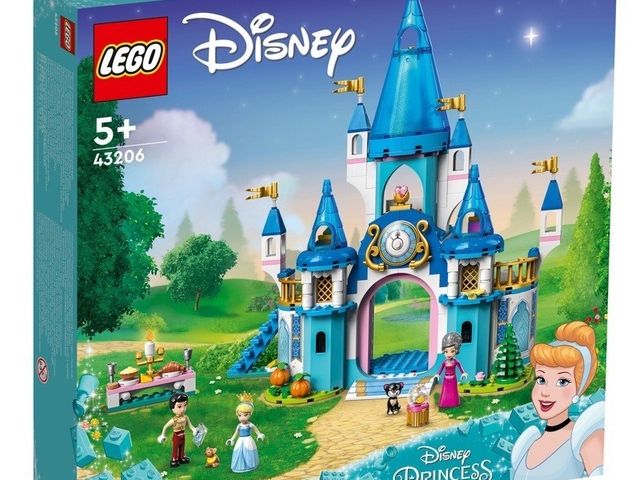 【樂高 LEGO 43206 Disney迪士尼- 灰姑娘和白馬王子的城堡】