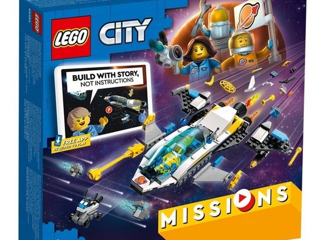 【樂高 LEGO 60354 City 火星太空船偵探任務】
