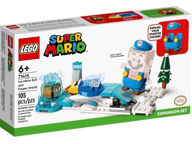 【樂高 LEGO 71415 Super Mario超級瑪利歐-冰凍瑪利歐服與冰封世界】