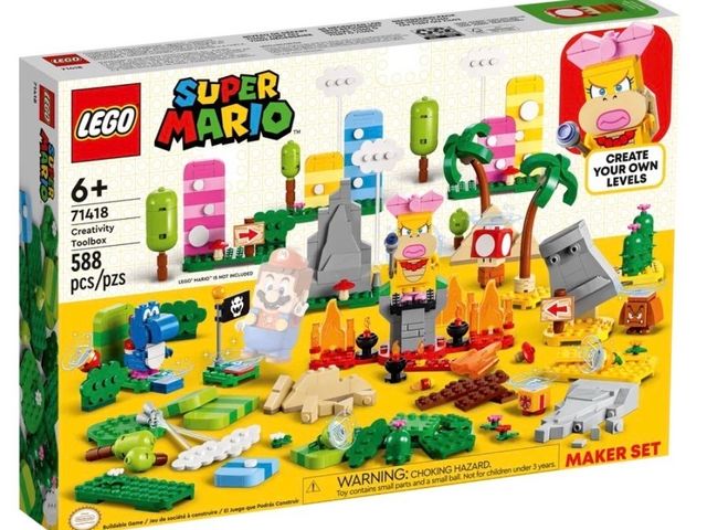【樂高 LEGO 71418 Super Mario超級瑪利歐系列-創意工具箱擴充組】