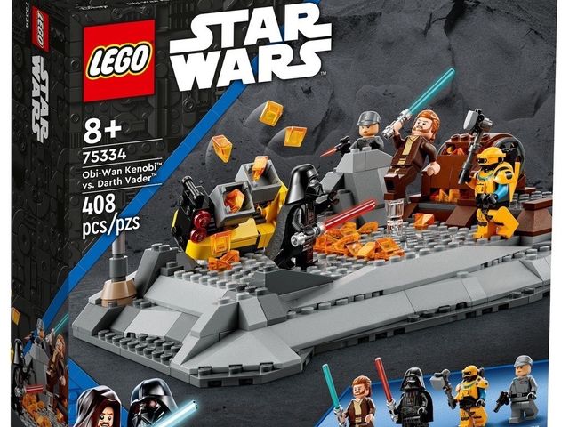 【樂高 LEGO 75334 Star Wars 歐比王肯諾比vs達斯維達】