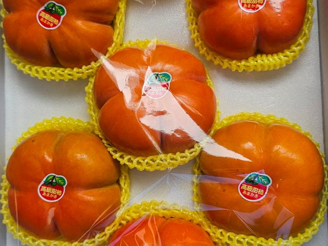 【仙境佳果！梨山日本甜柿7粒裝4.8斤禮盒】高海拔秘境果園的精品甜柿