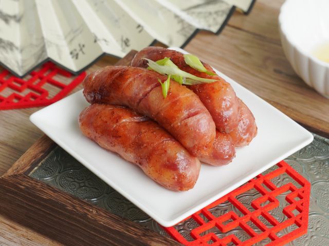 【野飼崎雞-雞腿肉香腸300g (原味)】南台灣自然放養土雞 新鮮配送到府!
