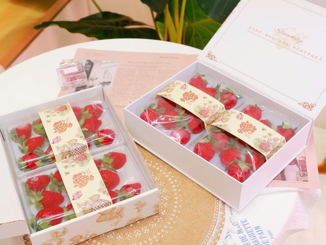 【寶藏禮盒！日系無毒紅顏草莓11入(大果) x2入】比豐香更勝一籌的嬌豔紅寶石
